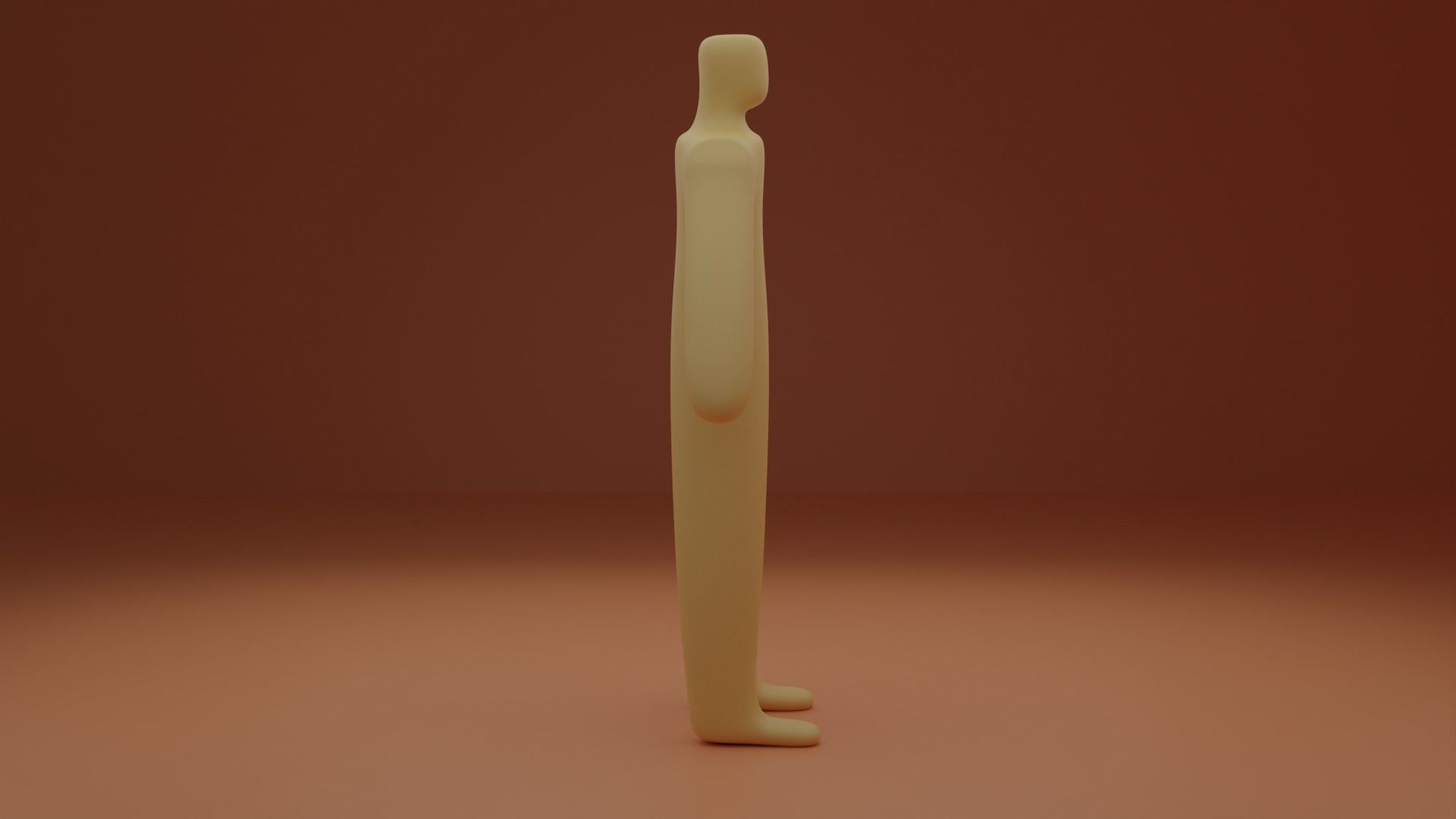 Digital Essence The Fundamental Form of Humanity 3D model_5