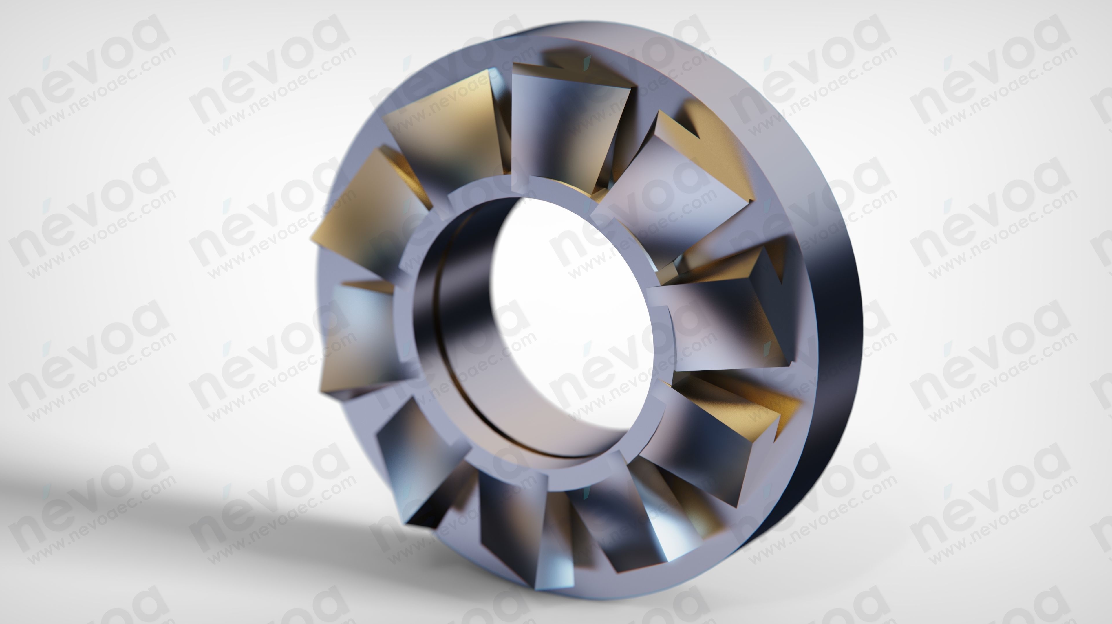 Panel-mount socket - SLB4-G - Staubli International AG 3D model_8