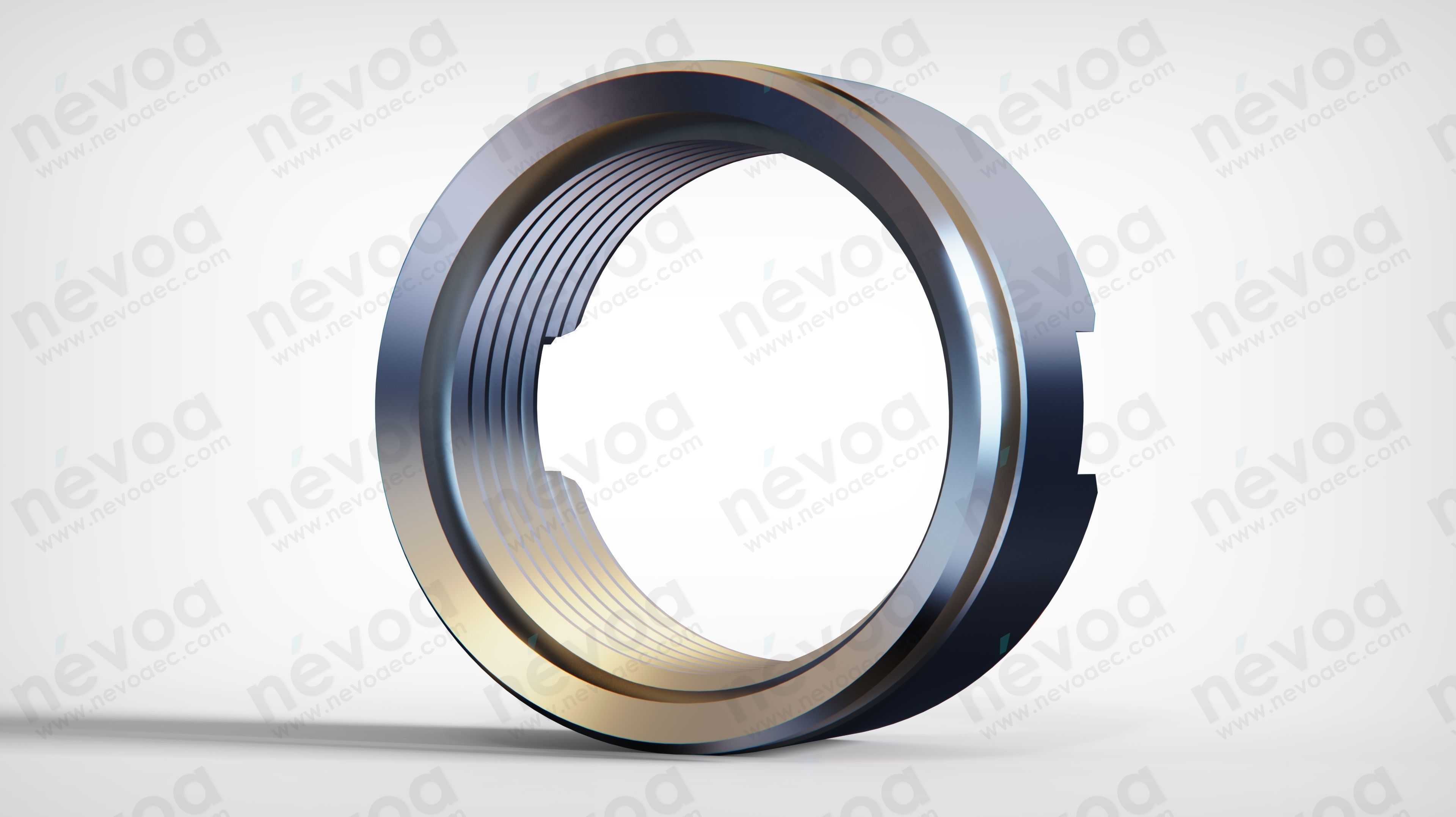 Panel-mount socket - SLB4-G - Staubli International AG 3D model_6