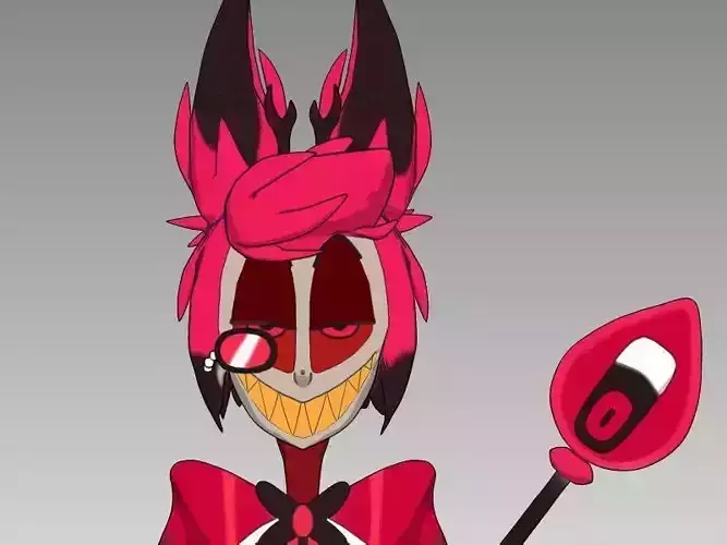 HAZBIN HOTEL ALASTOR 3D print model