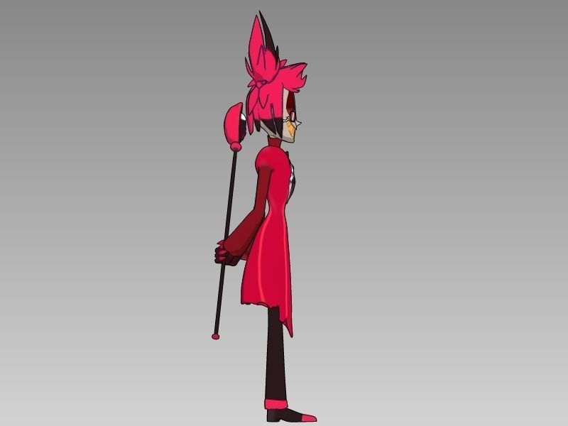 HAZBIN HOTEL ALASTOR 3D print model_3