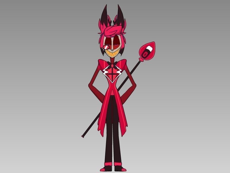 HAZBIN HOTEL ALASTOR 3D print model_1