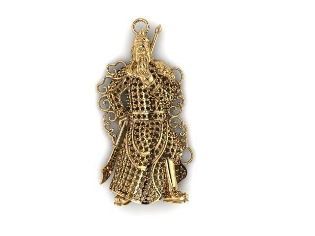 PENDANTS GuanYu 3D print model