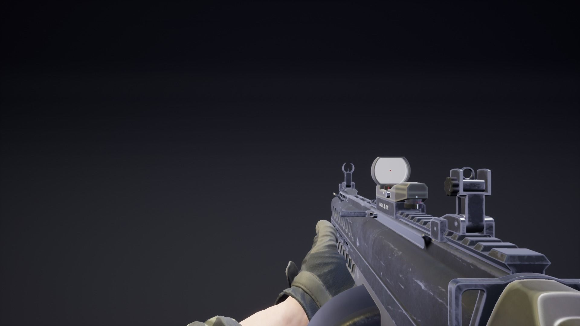 FPS Automatic Shotgun Animations Low-poly 3D model_11