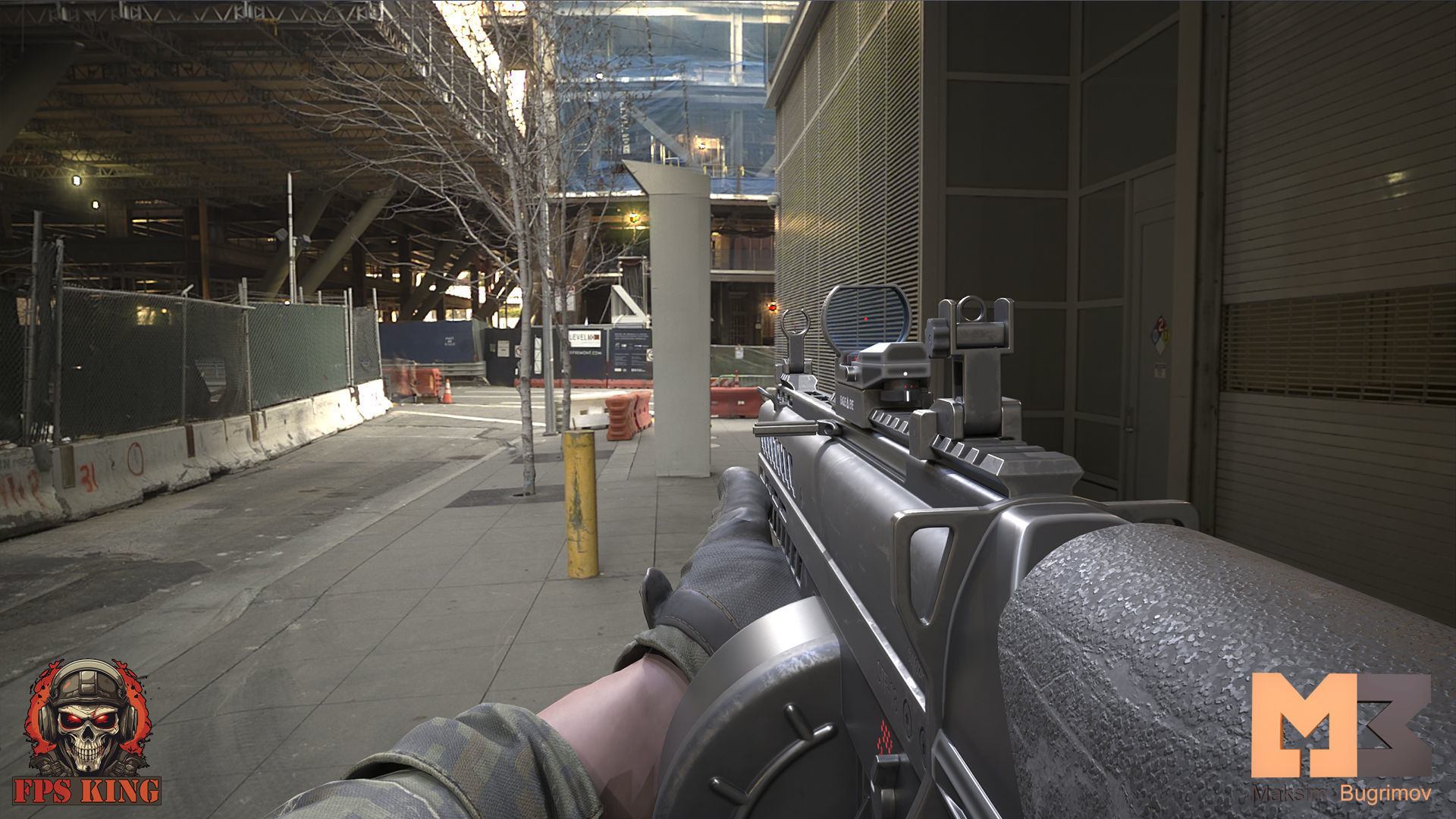 FPS Automatic Shotgun Animations Low-poly 3D model_3