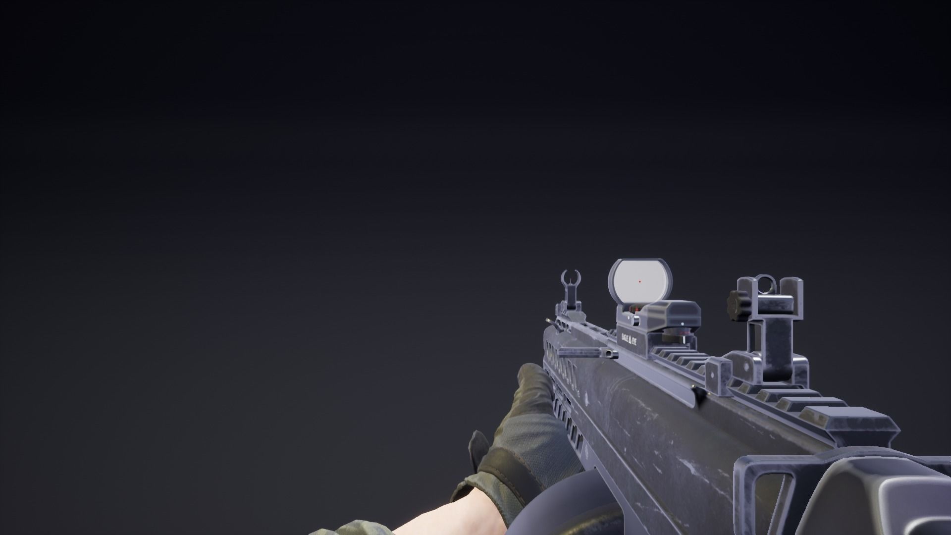 FPS Automatic Shotgun Animations Low-poly 3D model_10