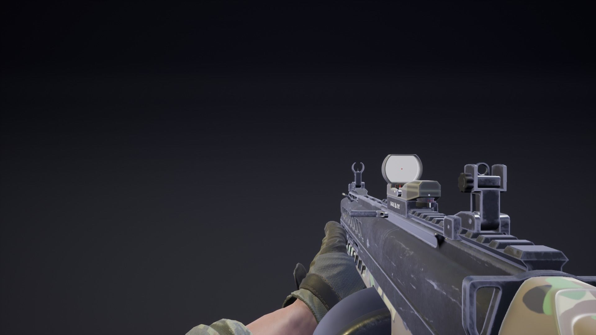 FPS Automatic Shotgun Animations Low-poly 3D model_13