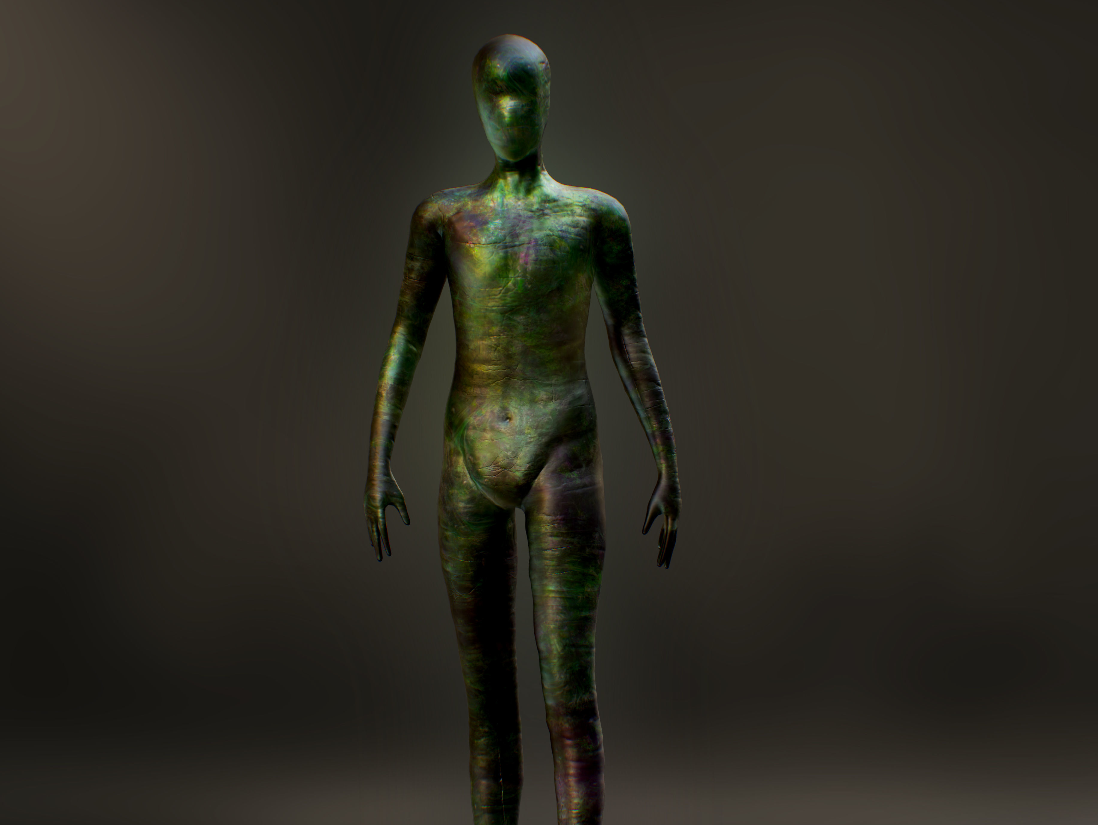 The Shimmer Low-poly 3D model_4