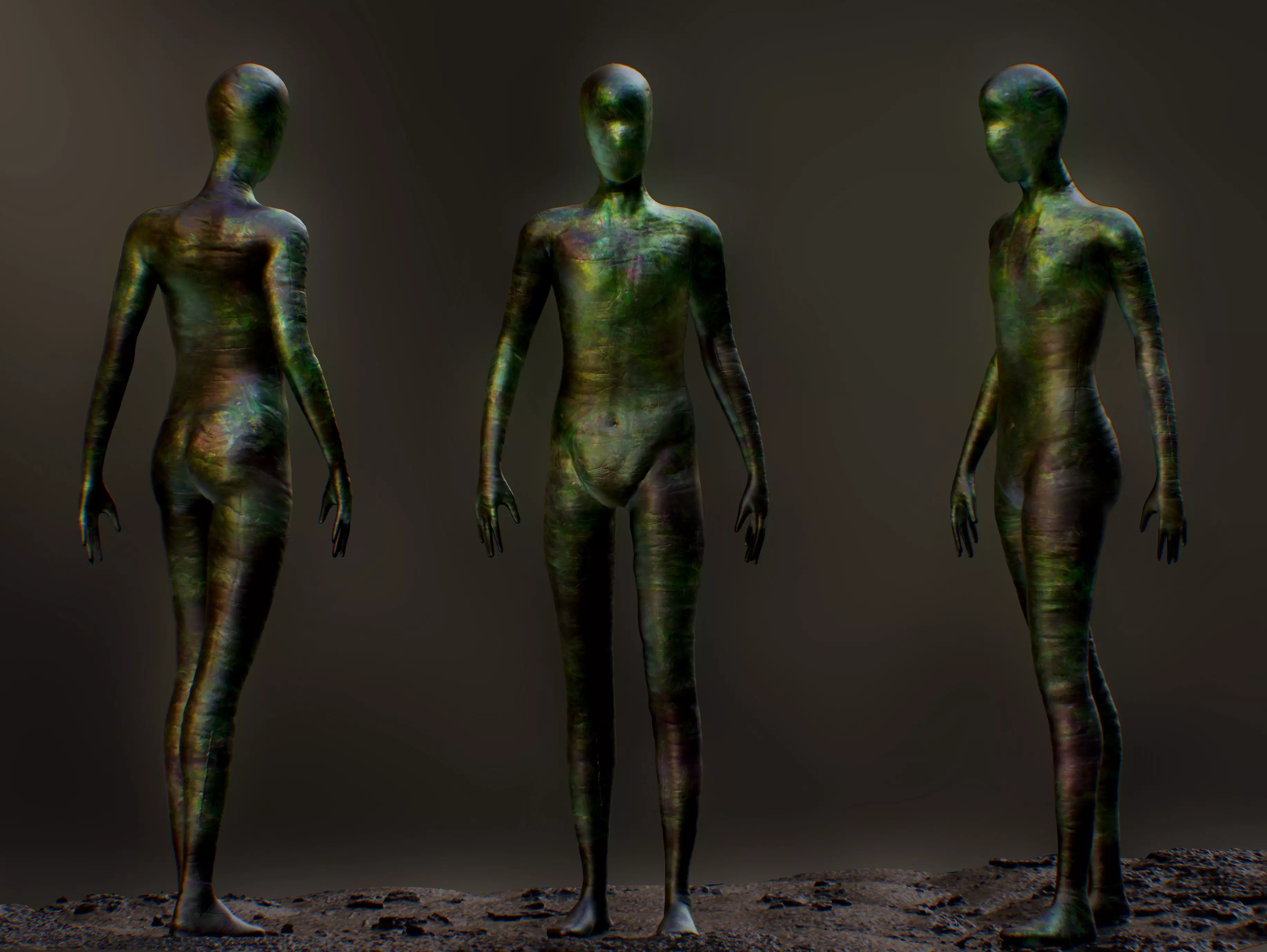 The Shimmer Low-poly 3D model_0