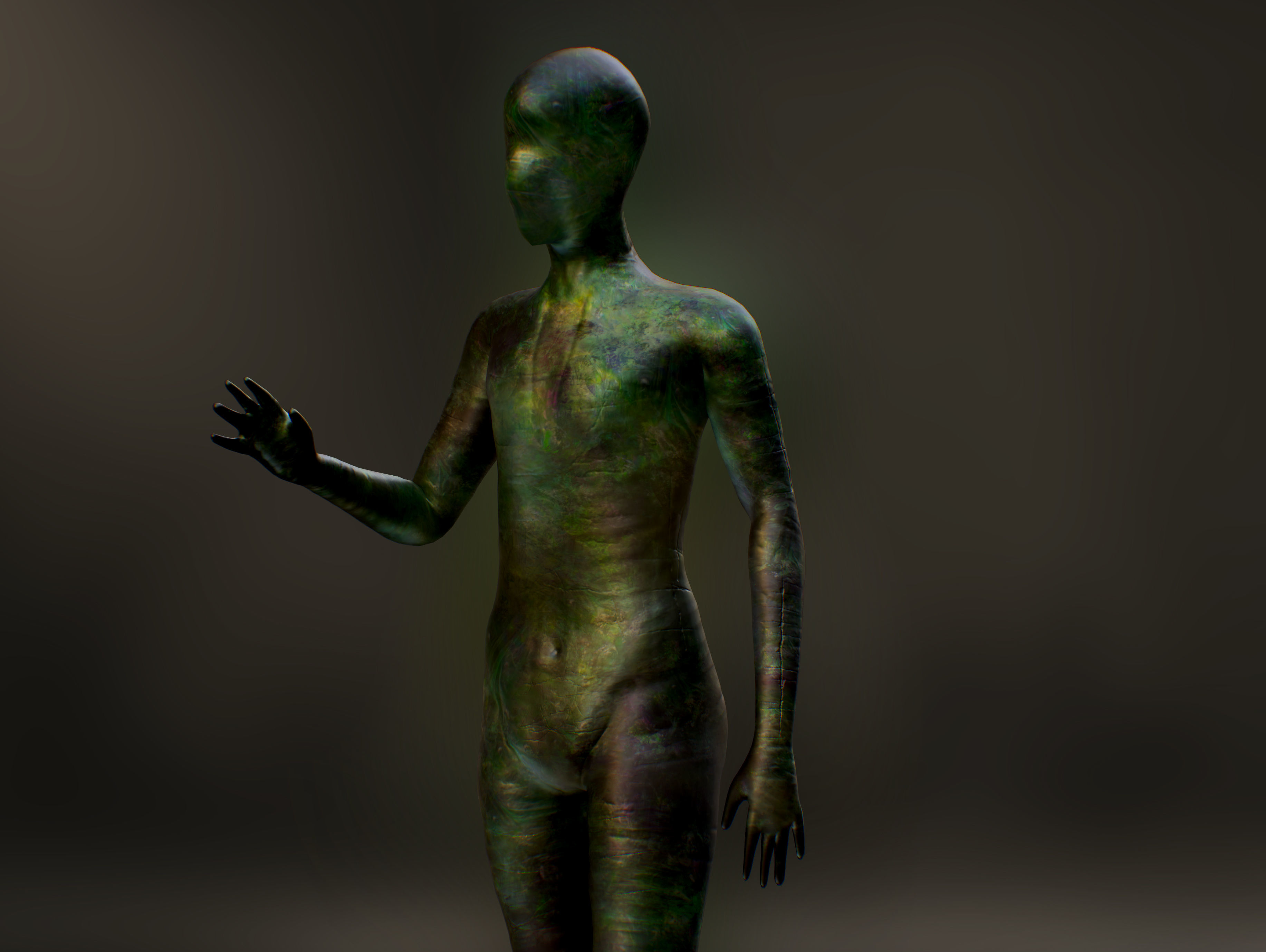 The Shimmer Low-poly 3D model_7