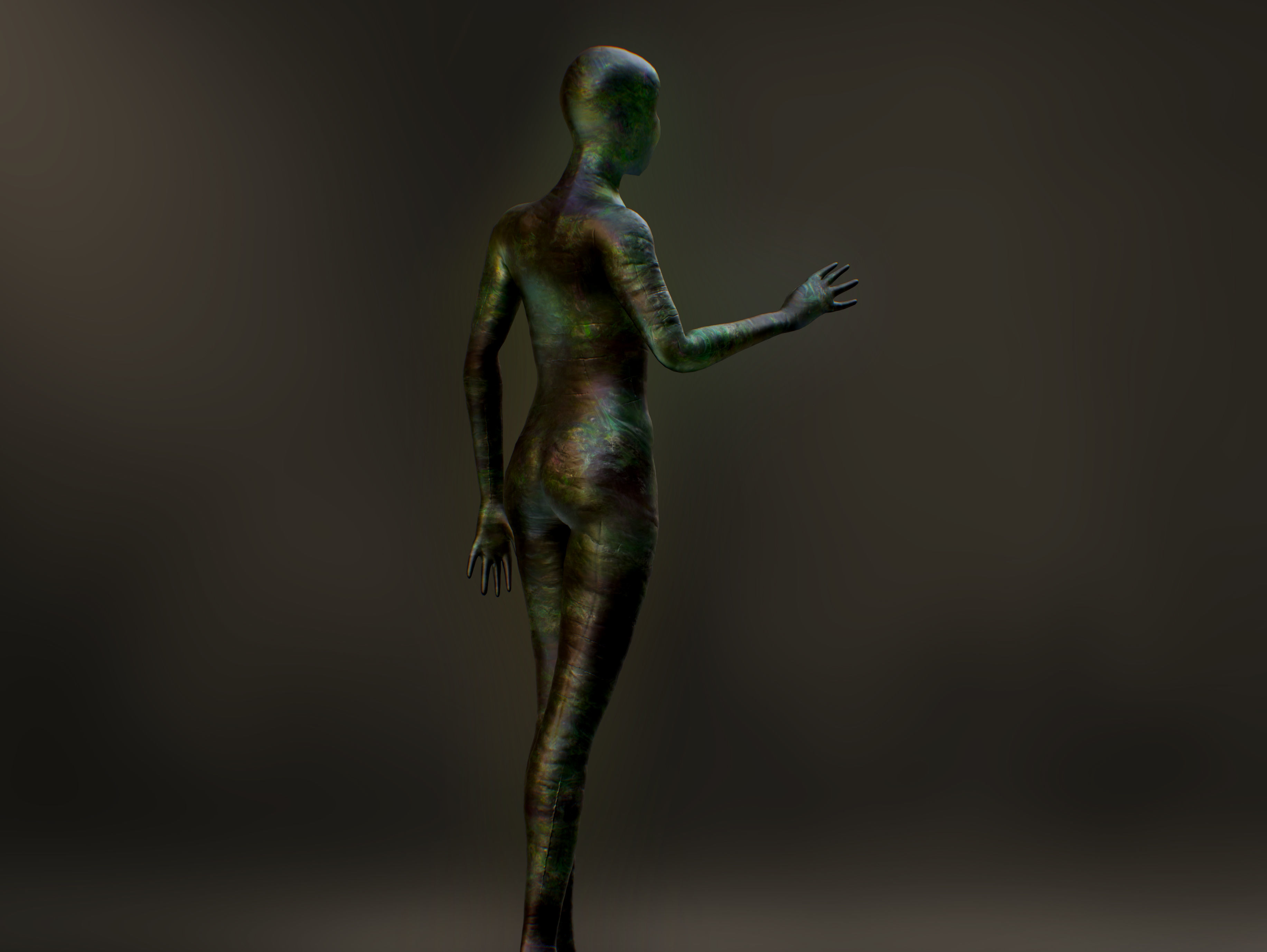 The Shimmer Low-poly 3D model_3