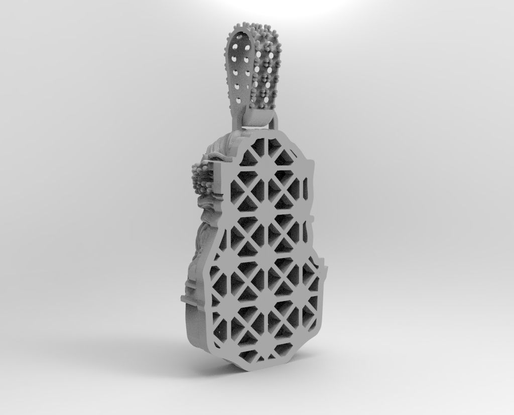 dije cristo  3D print model_2