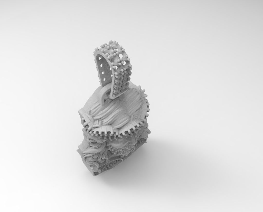 dije cristo  3D print model_4