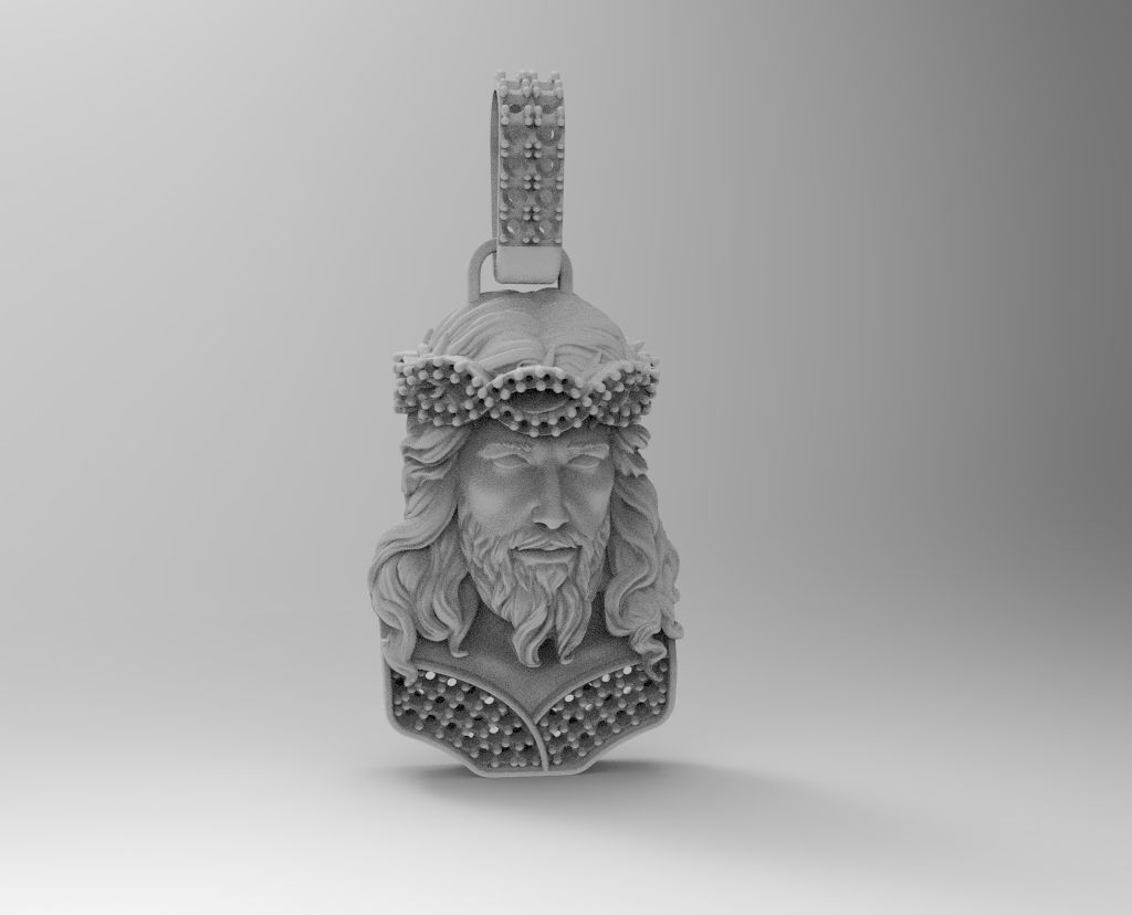 dije cristo  3D print model_5