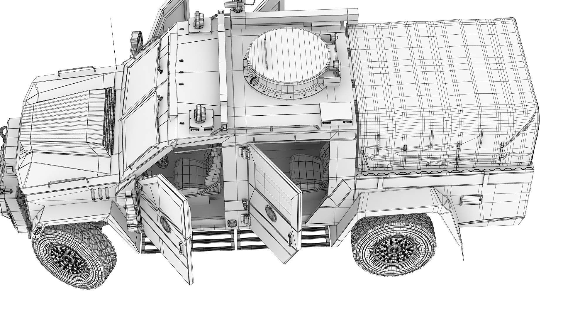 3D BearCat X3 Firecat 3D model_8