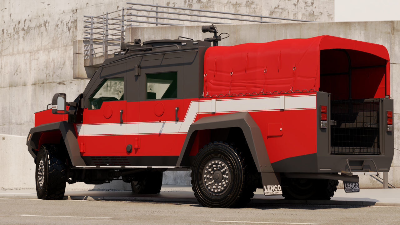 3D BearCat X3 Firecat 3D model_21
