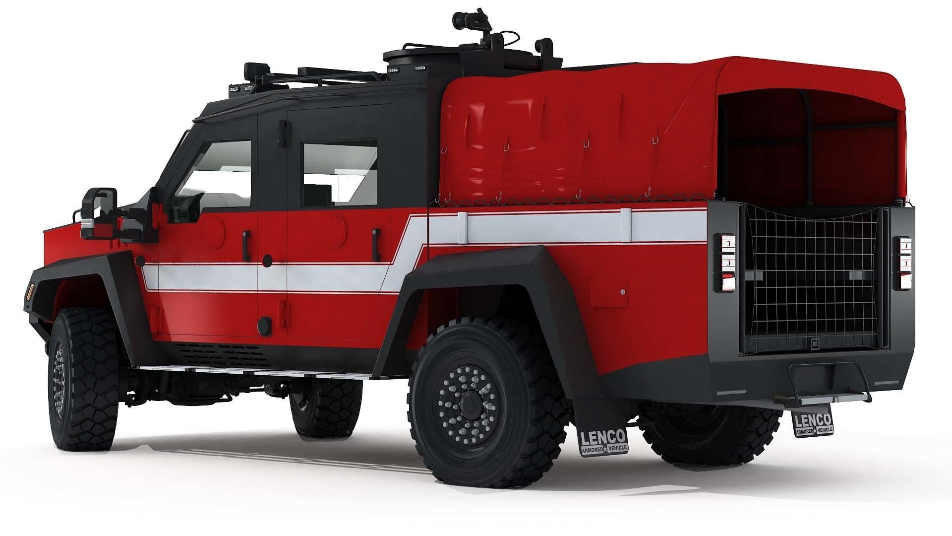 3D BearCat X3 Firecat 3D model_3