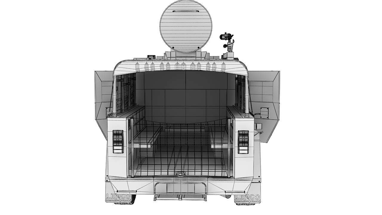 3D BearCat X3 Firecat 3D model_19