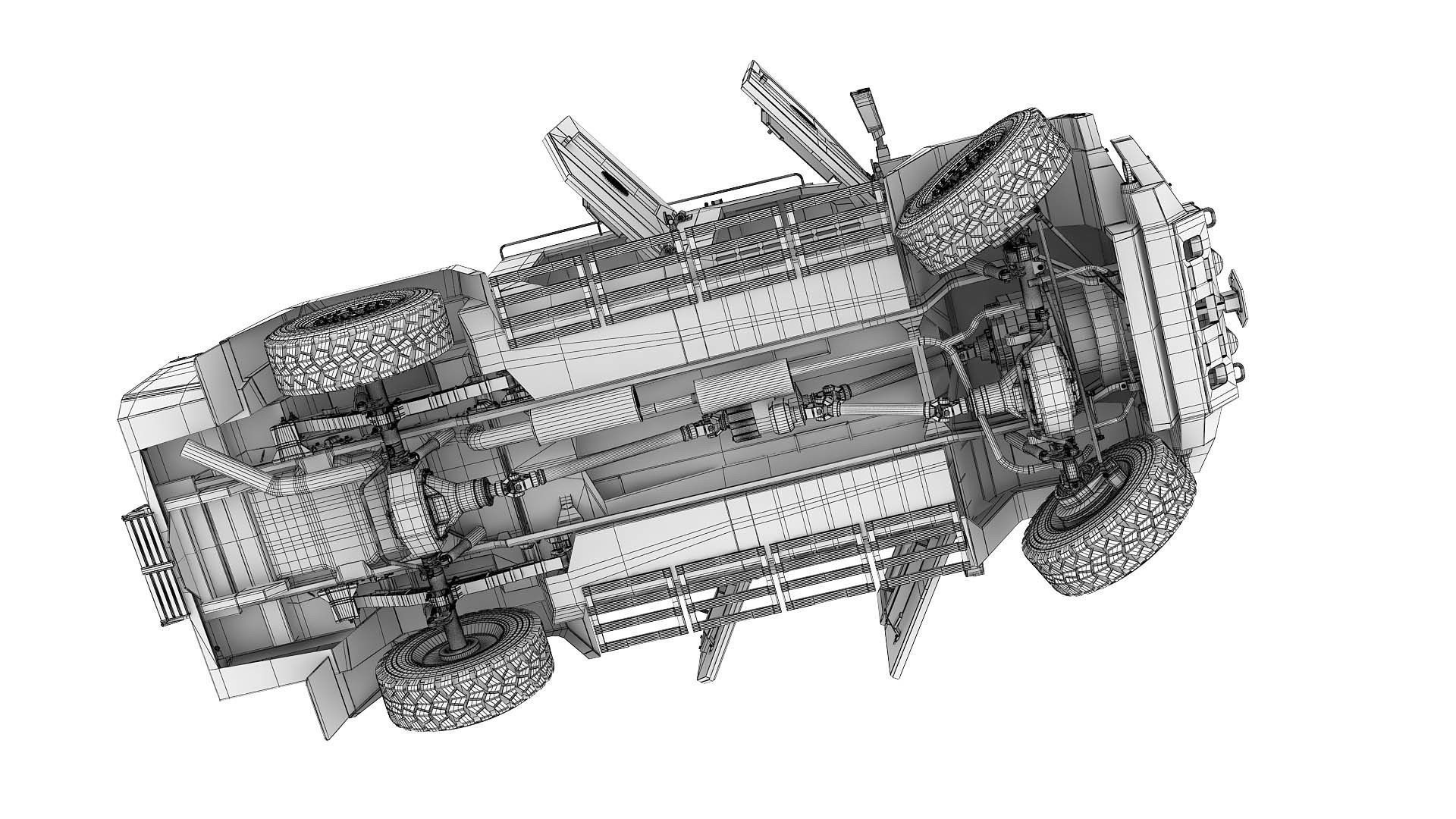 3D BearCat X3 Firecat 3D model_14