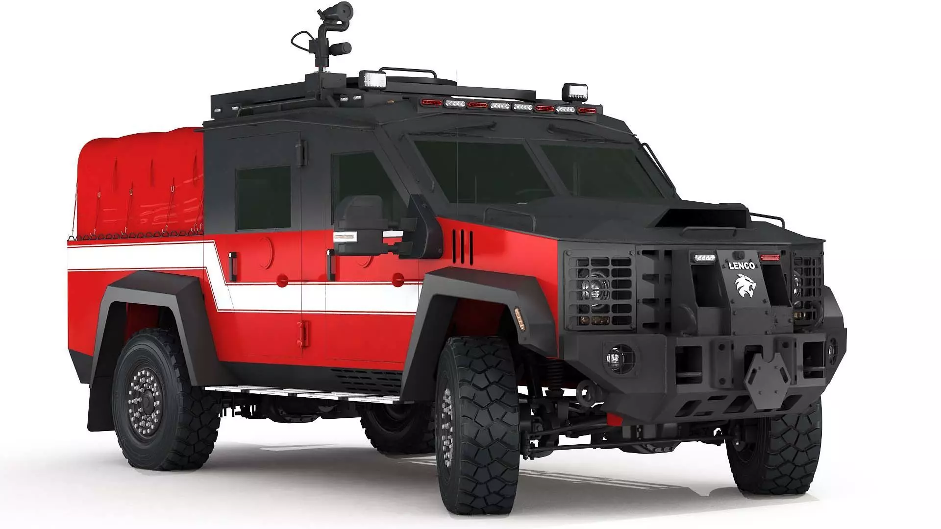 3D BearCat X3 Firecat 3D model_0