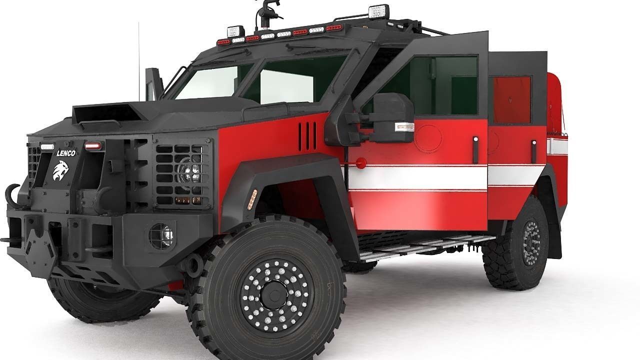 3D BearCat X3 Firecat 3D model_11