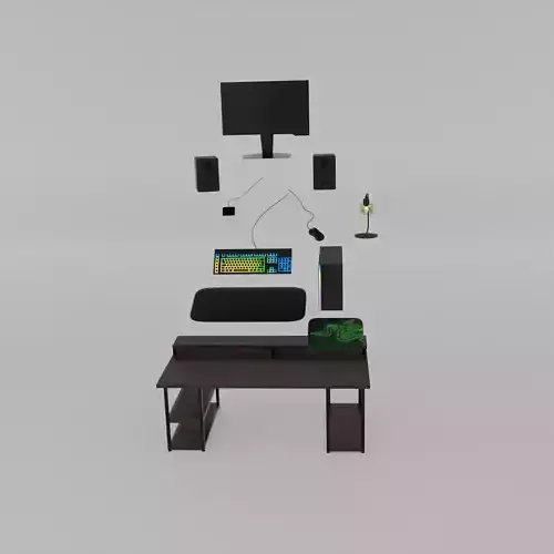 Bedroom Desk Asset Pack