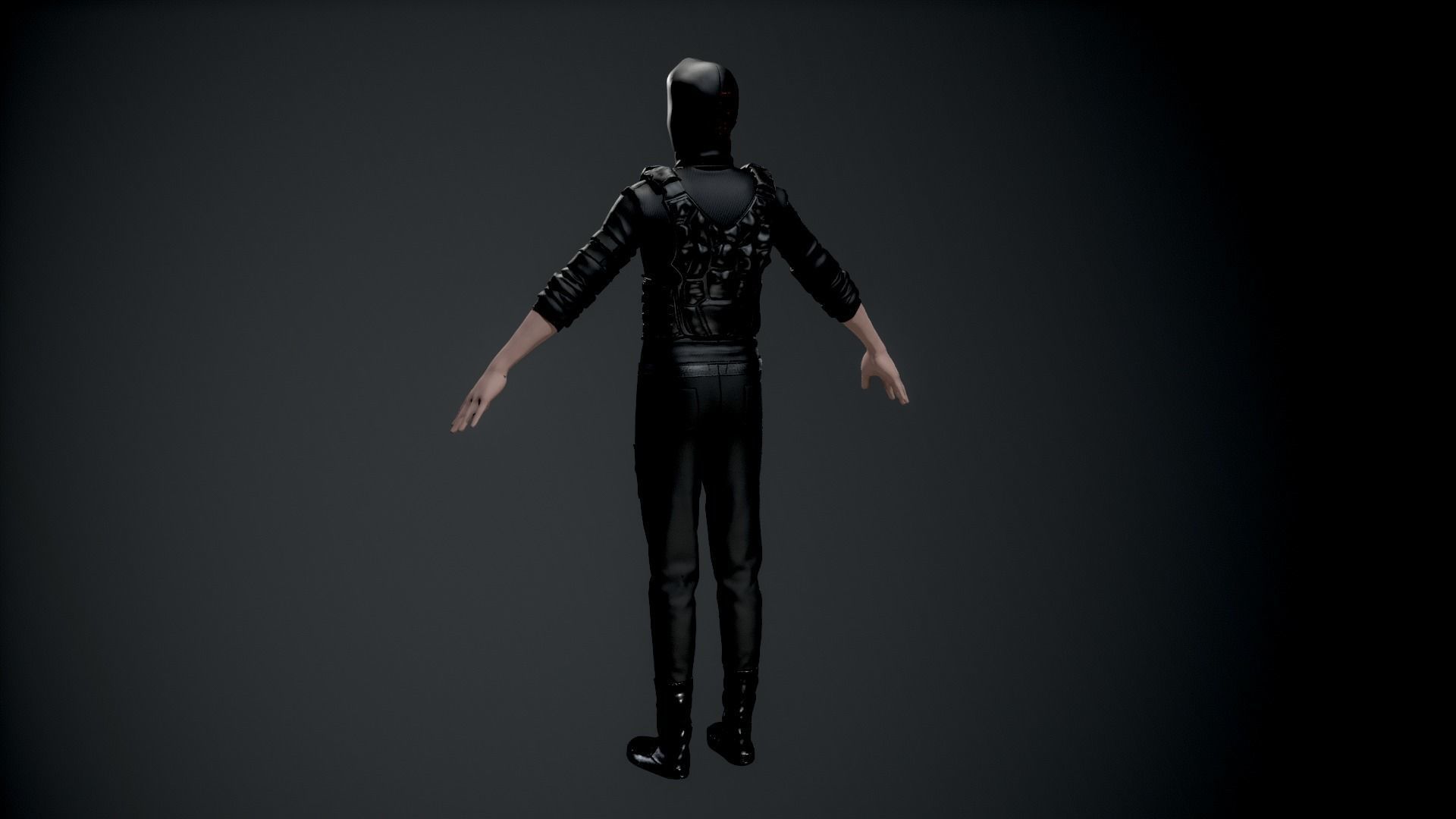 ARMYUNIFORM Low-poly 3D model_13