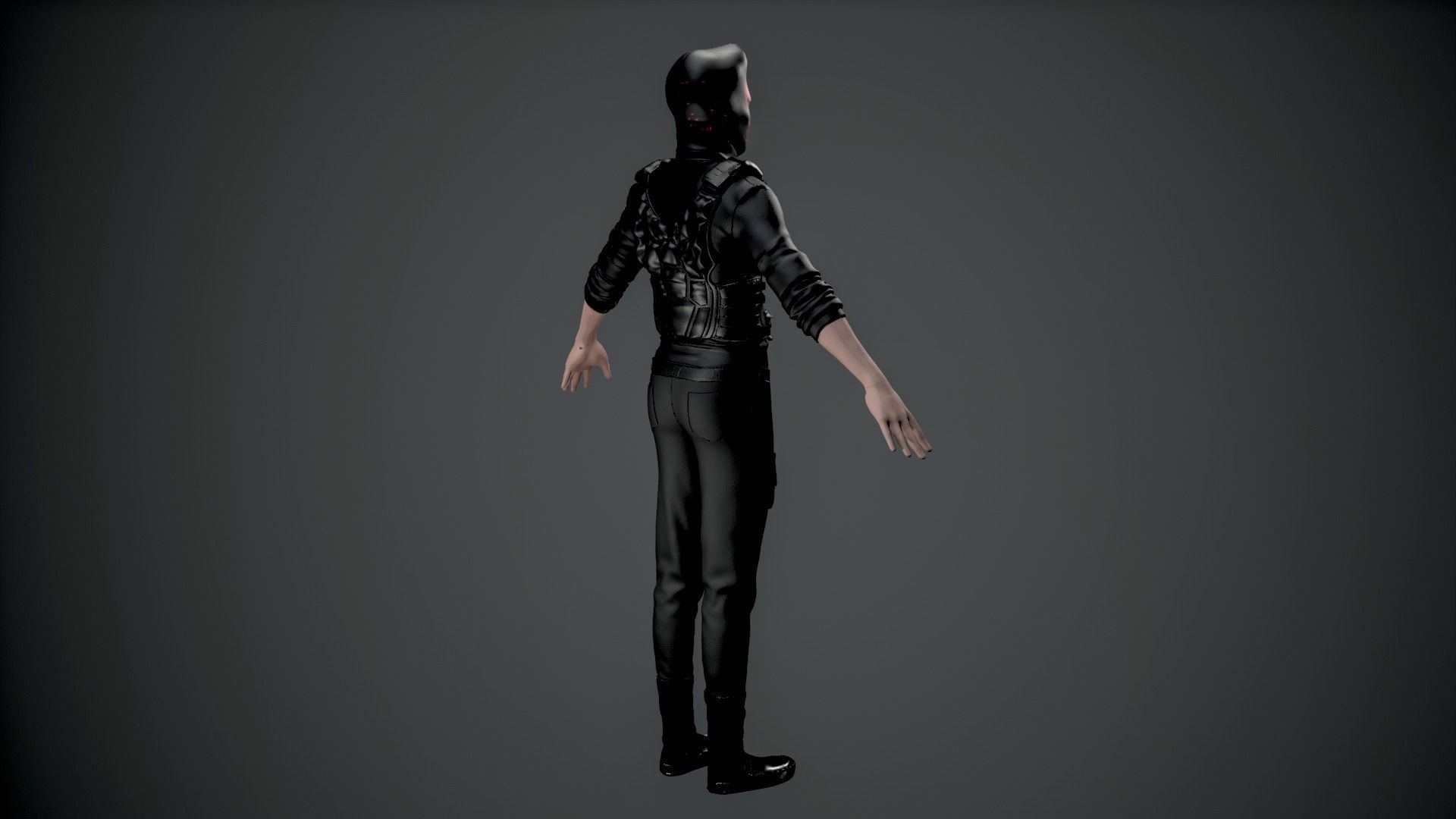 ARMYUNIFORM Low-poly 3D model_14