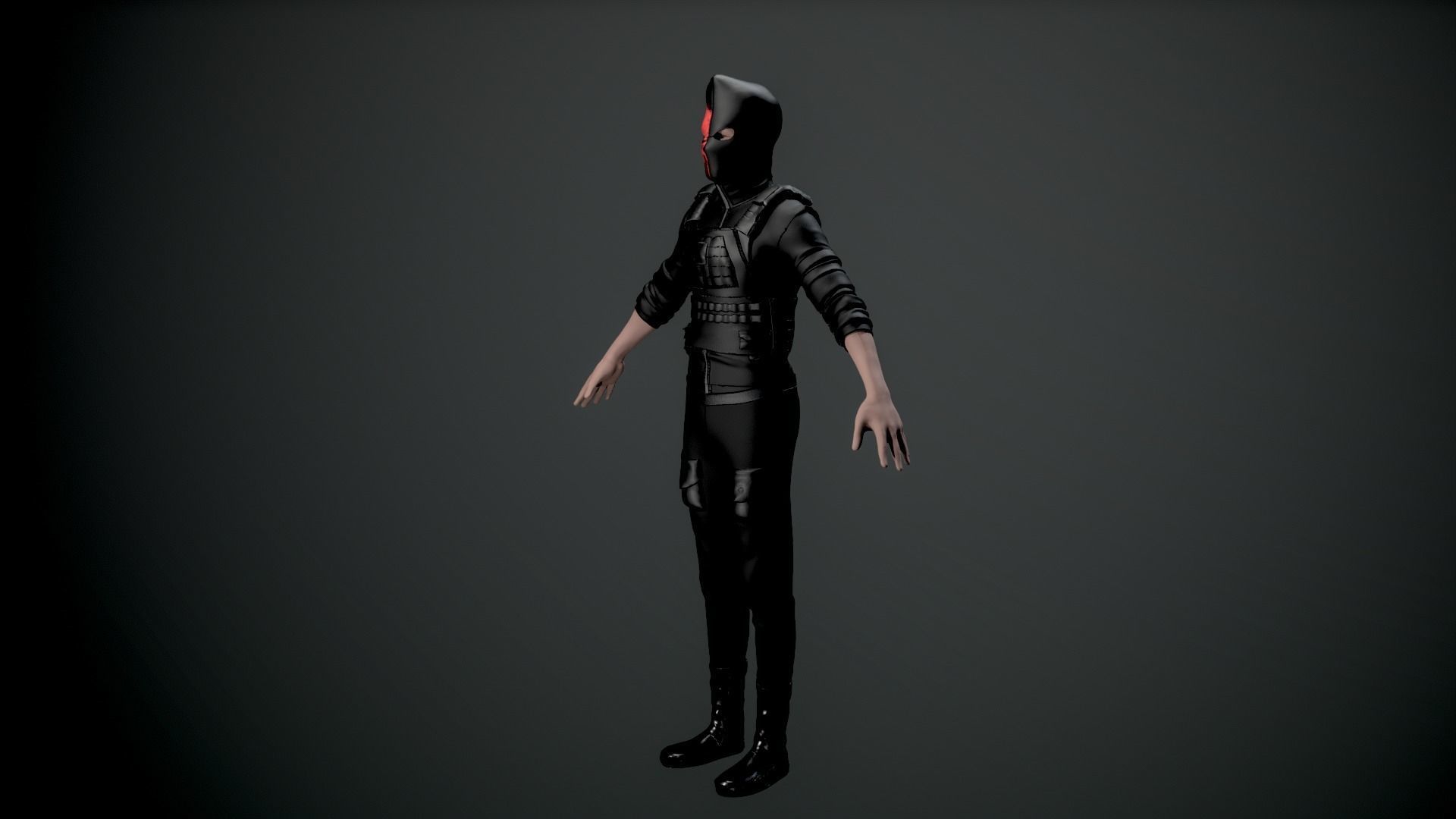ARMYUNIFORM Low-poly 3D model_12