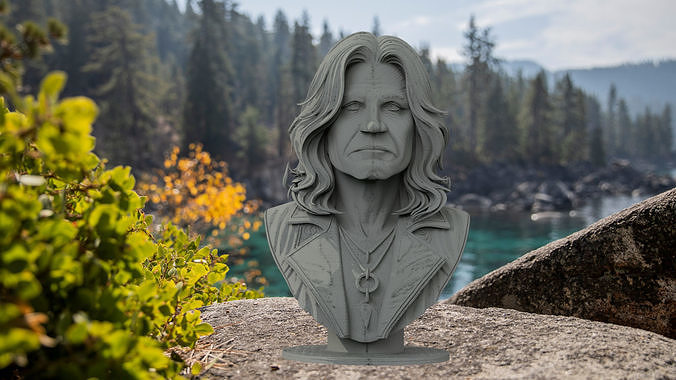 ozzy osbourne 3D model