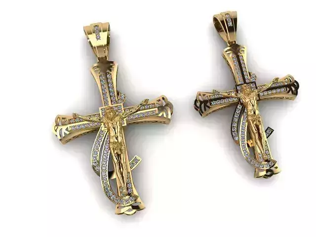 PENDANTS CROSS JESU