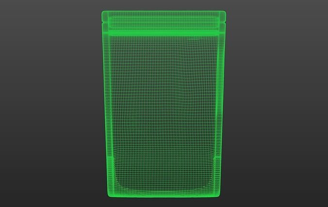 Food Pouch - Package 3D Model 3D model 2