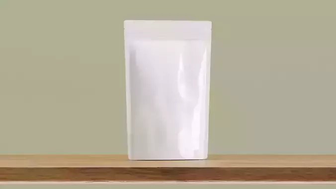 Food Pouch - Package 3D Model