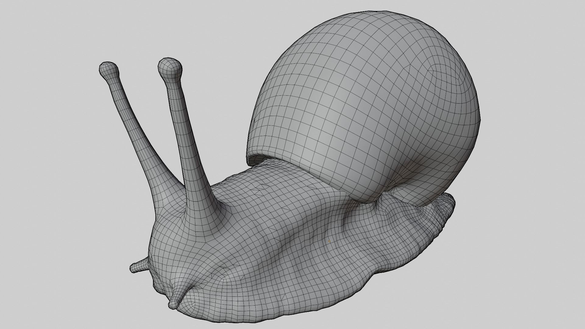 Snail 3D model_9