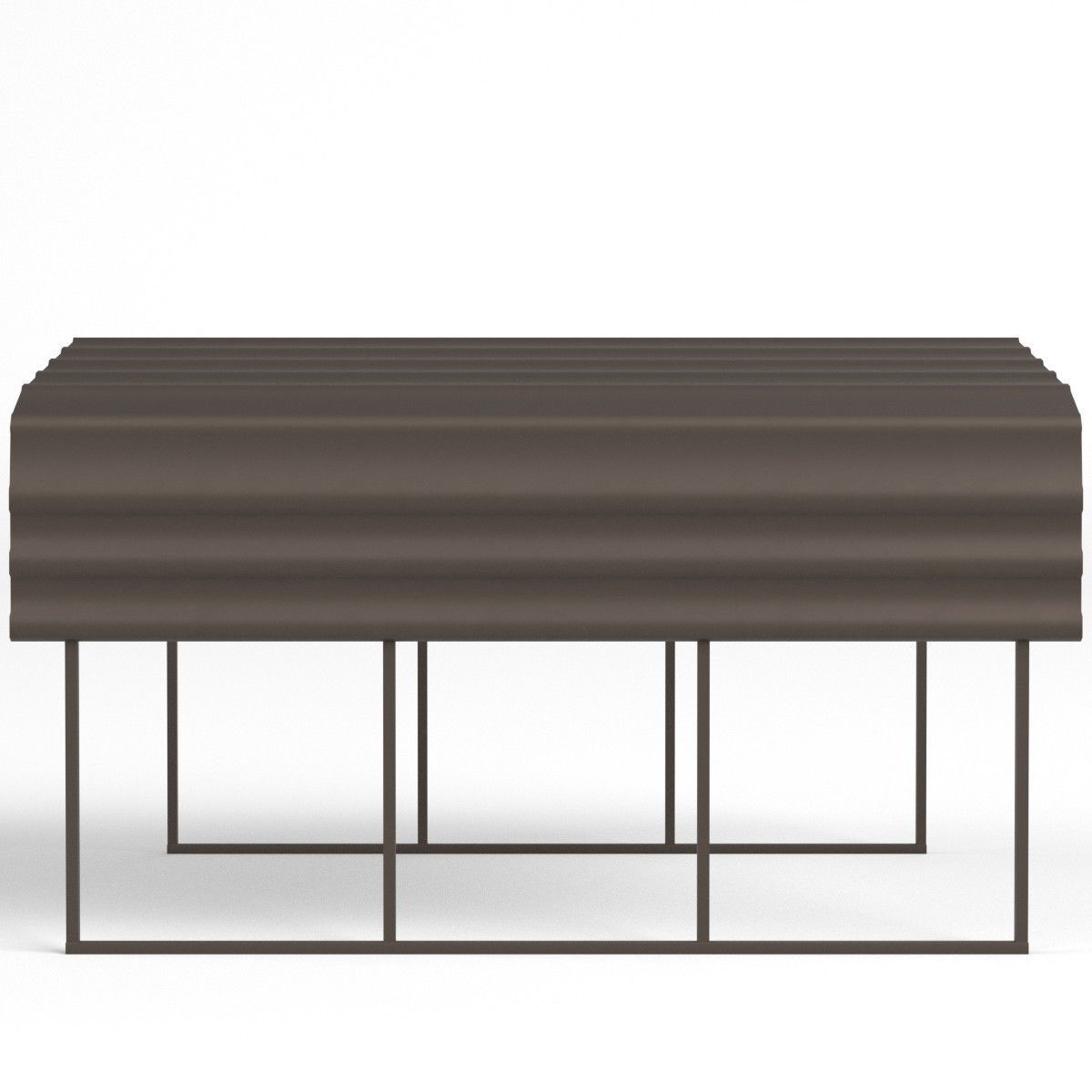 Carport 1 3D model_4