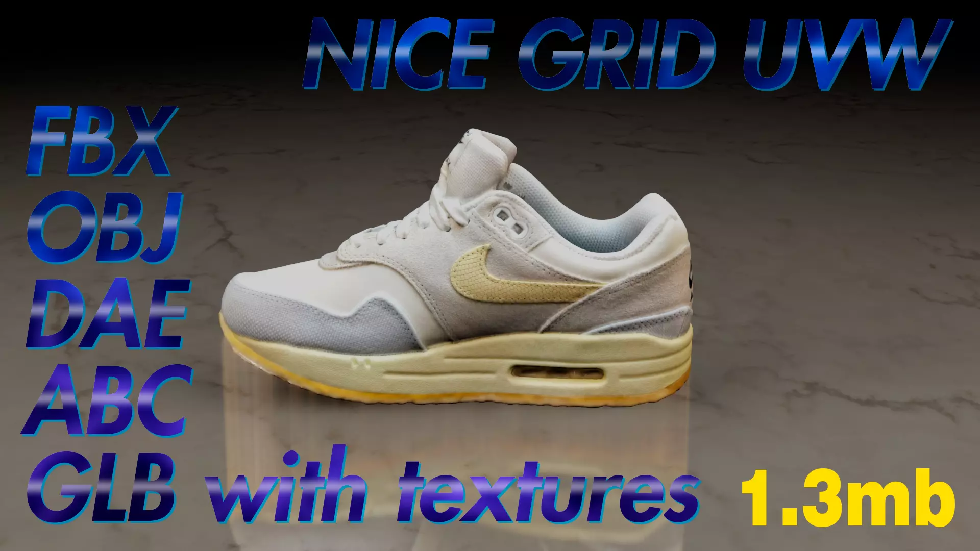 Nike Air Max Clean Scan 3D model_0
