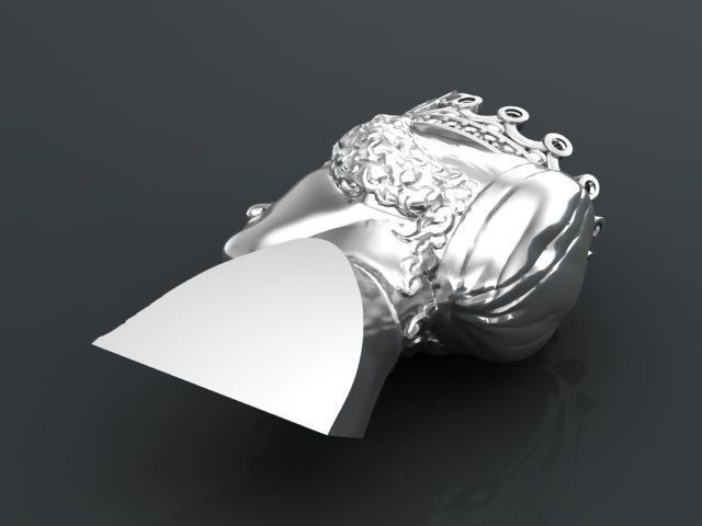 Queen 1 3D print model_12