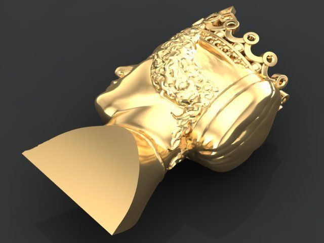 Queen 1 3D print model_2