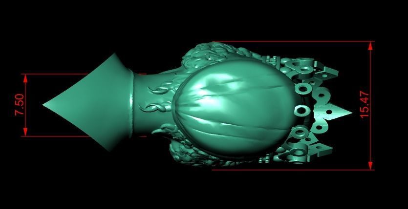 Queen 1 3D print model_11