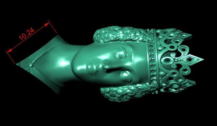 Queen 1 3D print model_9