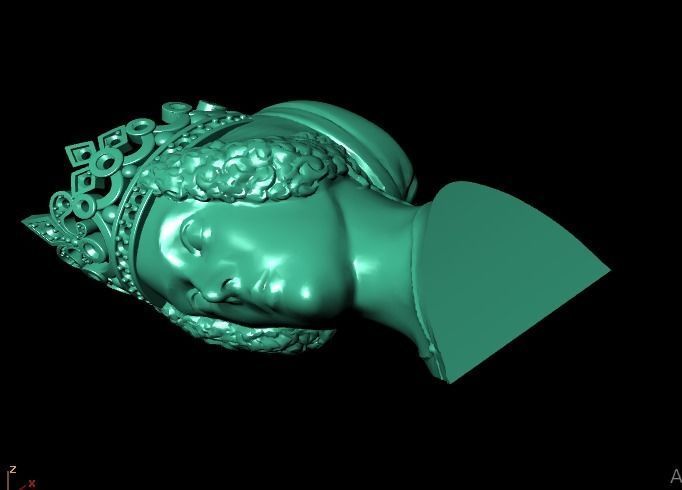 Queen 1 3D print model_5