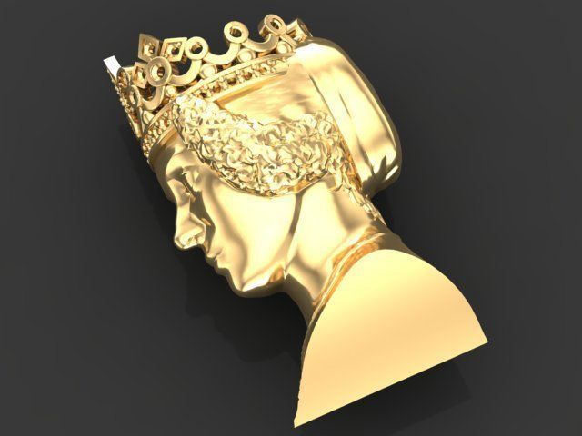 Queen 1 3D print model_7
