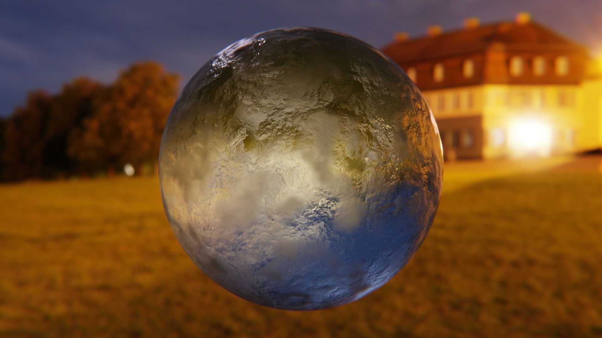 Procedural Ice Shader - Realistic Frozen Surface Material Texture_4