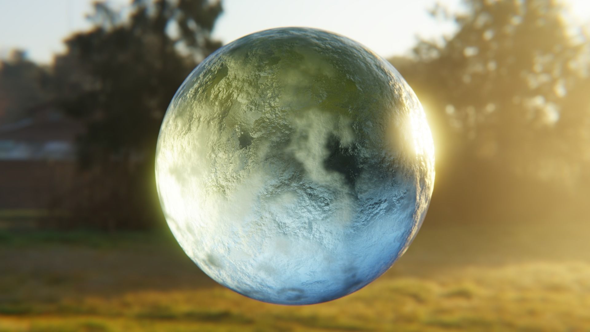 Procedural Ice Shader - Realistic Frozen Surface Material Texture_3