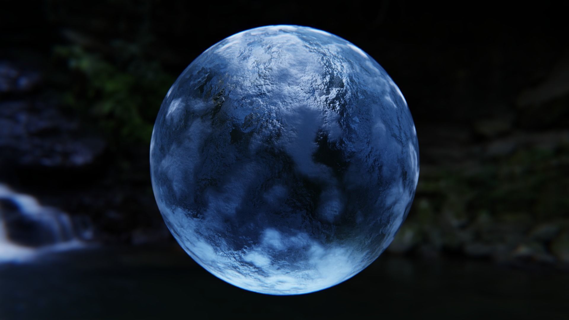 Procedural Ice Shader - Realistic Frozen Surface Material Texture_2