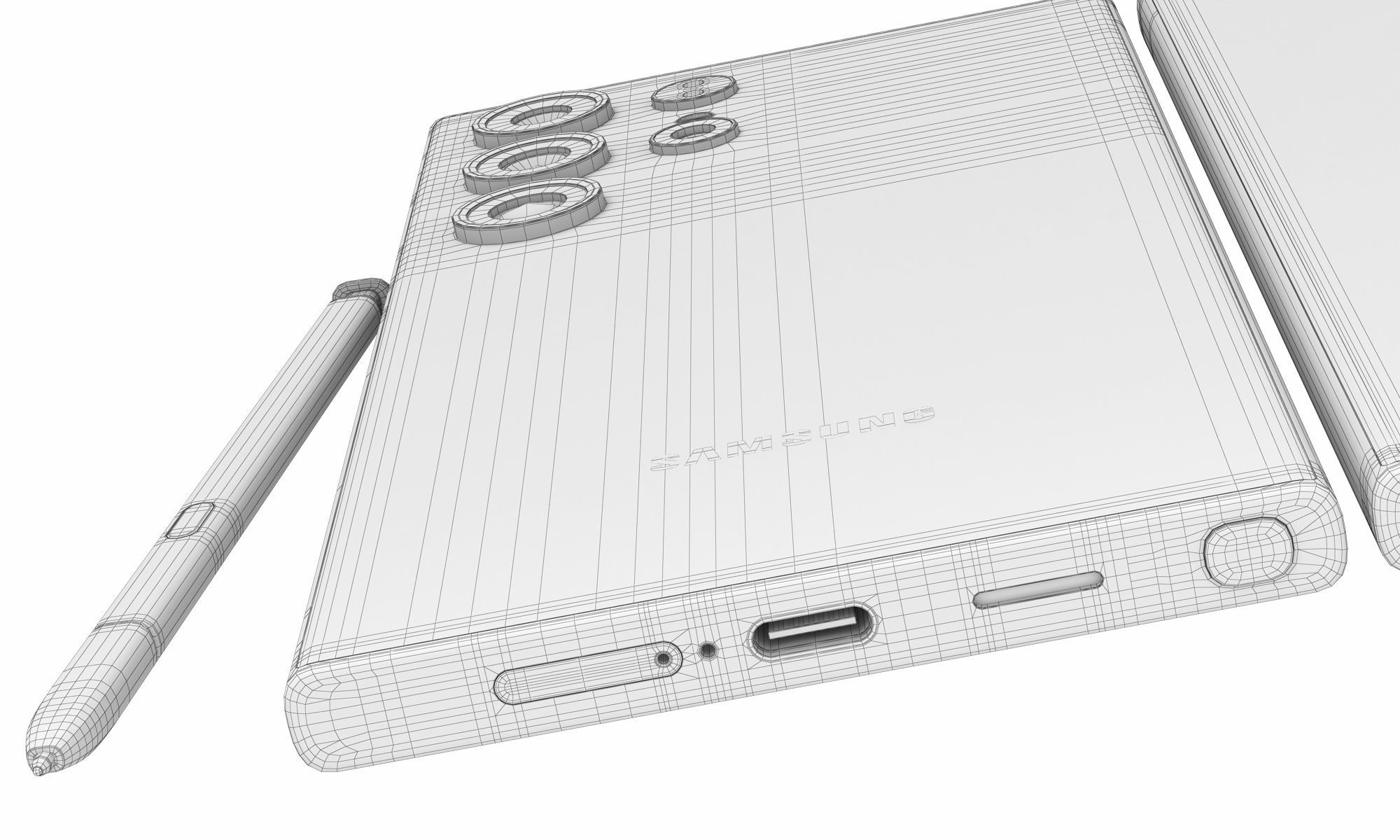 Samsung Galaxy S24 Ultra All colors 3D model_22