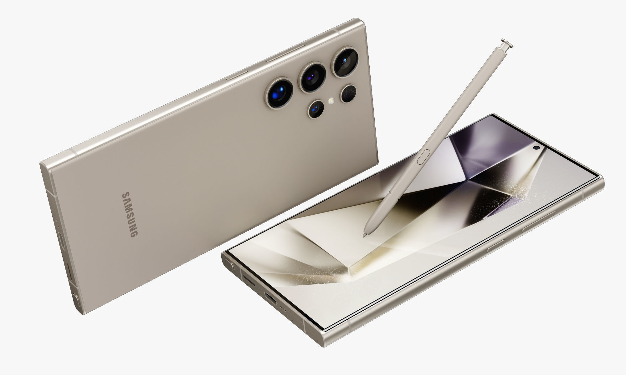 Samsung Galaxy S24 Ultra All colors 3D model_9