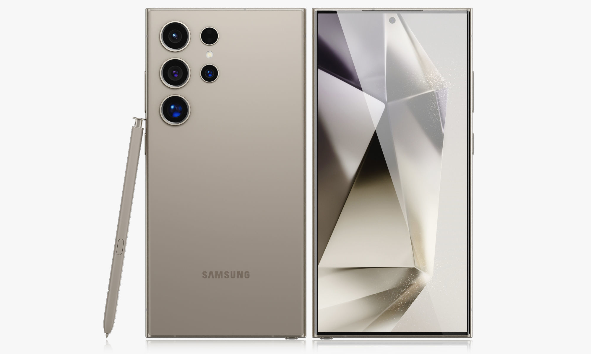 Samsung Galaxy S24 Ultra All colors 3D model_10