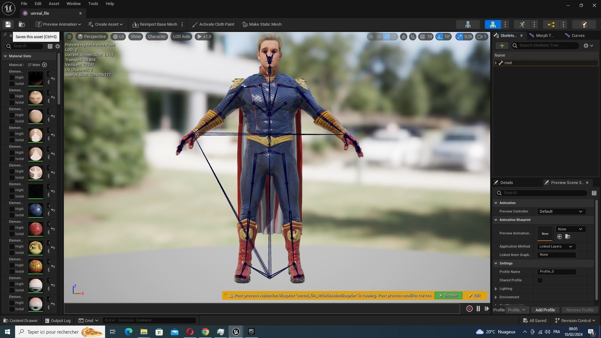 Homelander The Boys Ready  Low-poly 3D model_22