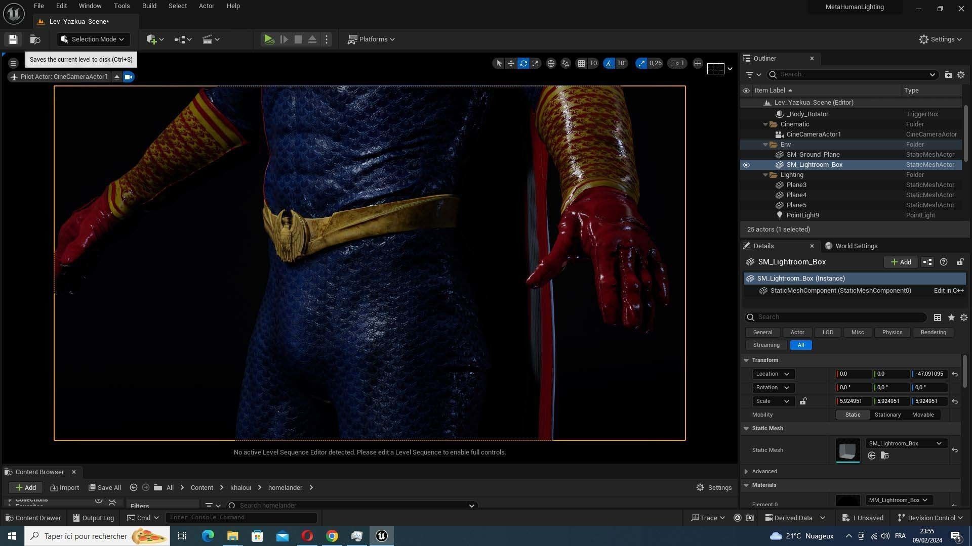 Homelander The Boys Ready  Low-poly 3D model_16